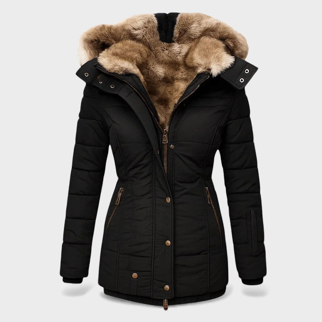 Alba™ | Abrigo de invierno con forro de pelo