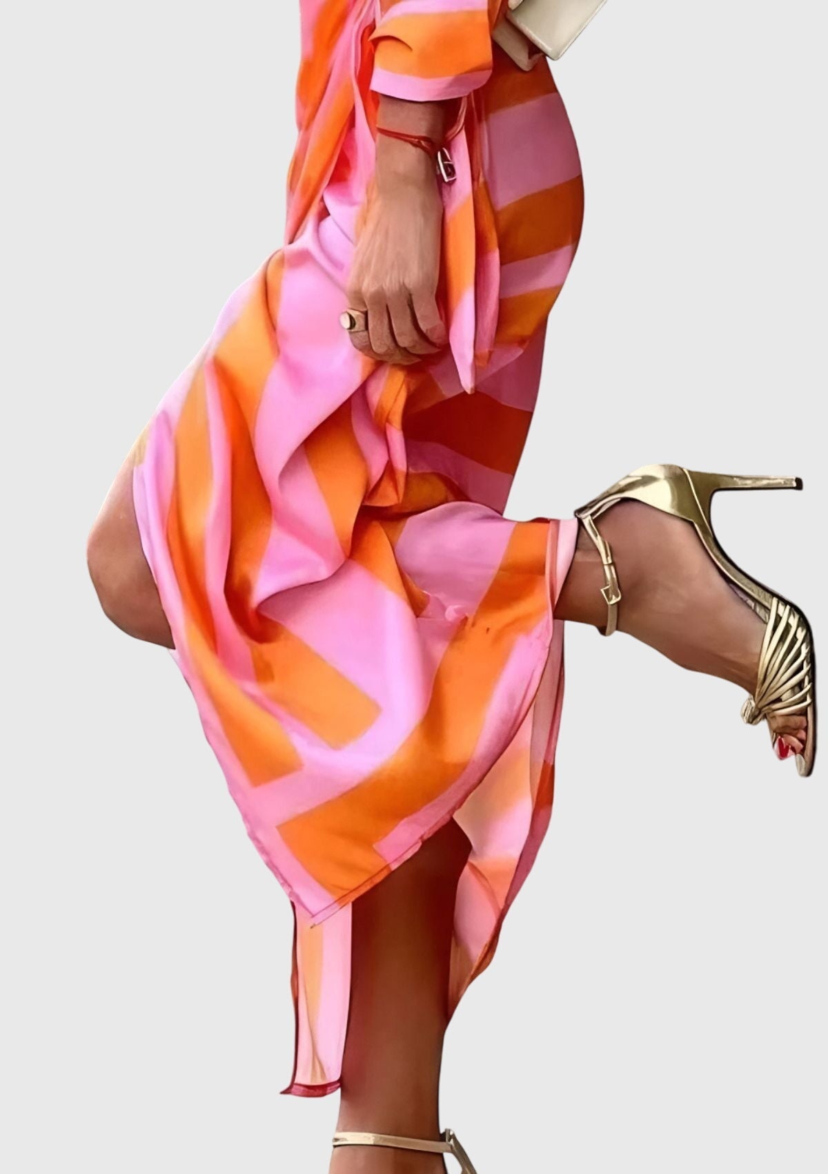 Everly | Bata Elegante con Estampado