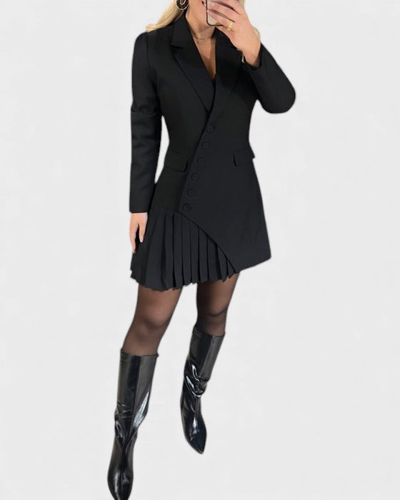 Lucía™ | Vestido blazer elegante con solapa