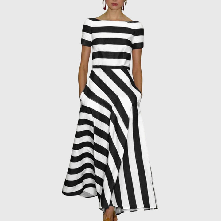 Carly | Vestido Rayado