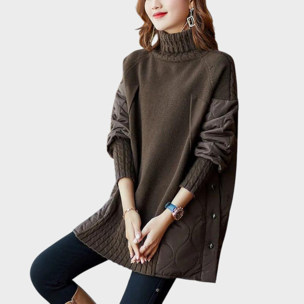 Sarah™ | Oversize de Cuello Alto