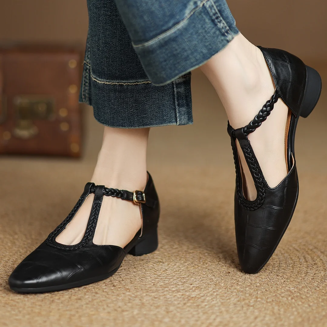 Inès | Kepa Cuir Mary Janes