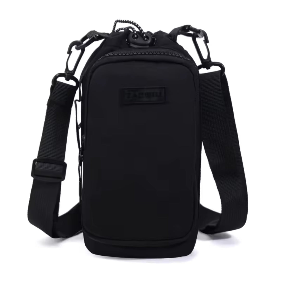 ESTILO EN MOVIMIENTO — BOLSO PORTA-BOTELLAS DE TELAS