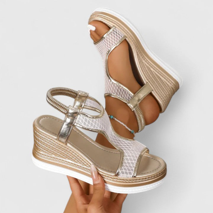 Jessica | Sandalias Orthopédicas con Tacón Aumentado