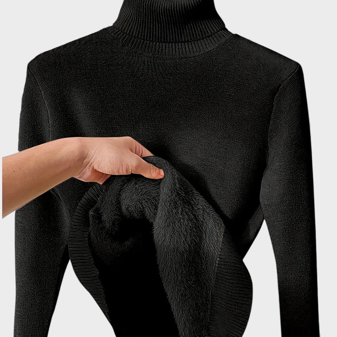Ana™ | Suéter suave de cuello alto