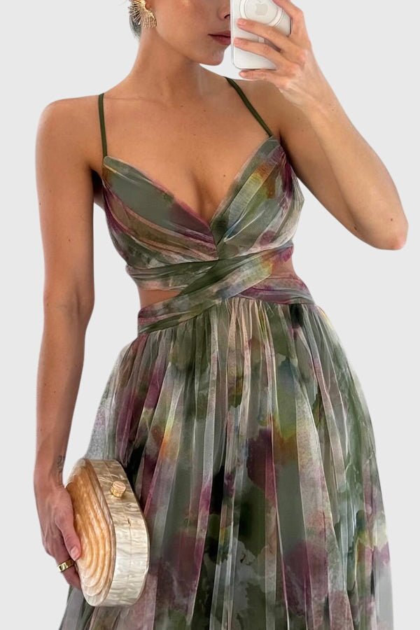 Caroline | Floral Maxi Dress