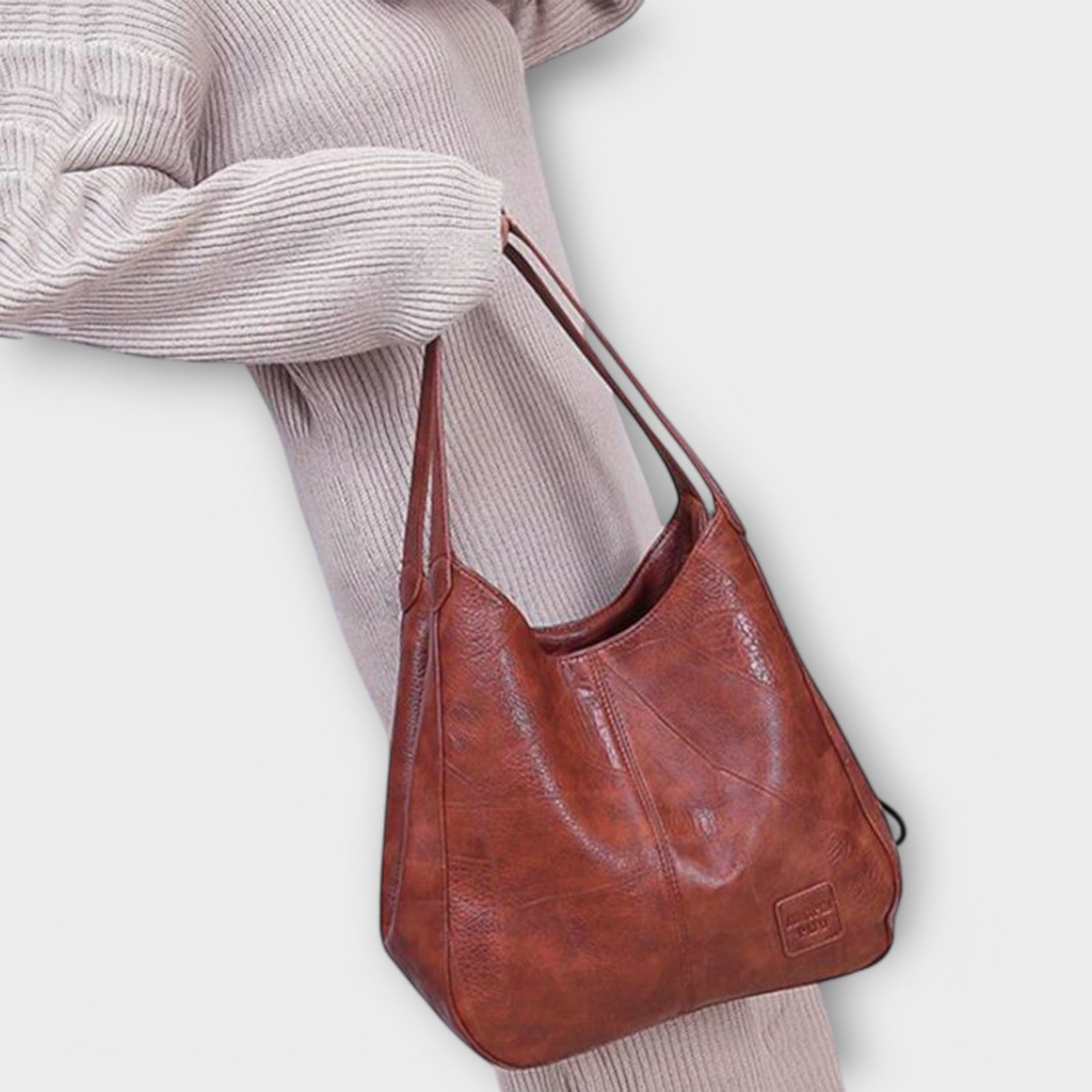 Auriane | Bolsa de cuero vintage