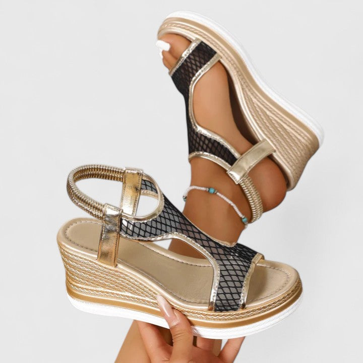 Jessica | Sandalias Orthopédicas con Tacón Aumentado