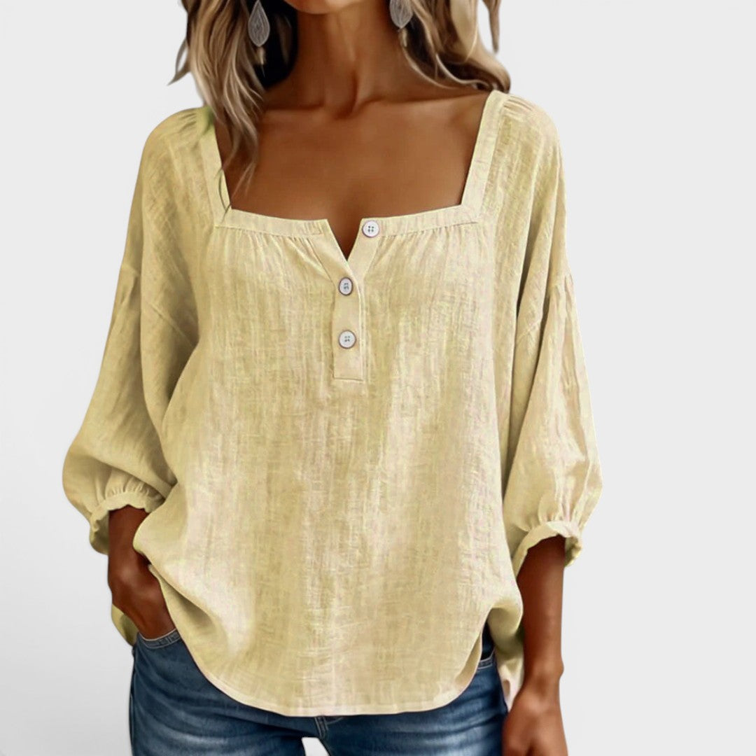 Elena™ | Blusa casual elegante
