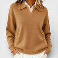 Cayetana™ | Jersey con detalle de botones