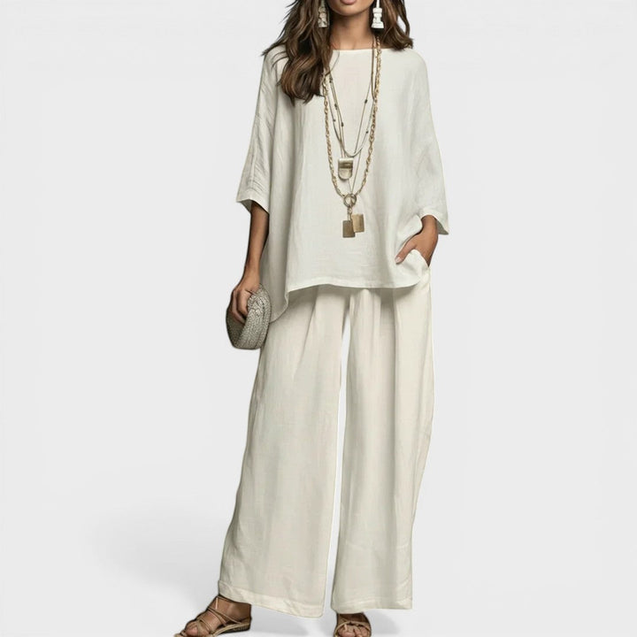 María™ | Conjunto de lino elegante