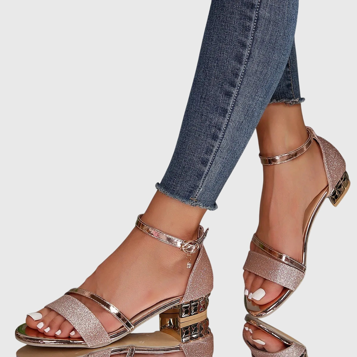 Alison | Sandalias de Tacón Ortopédicas