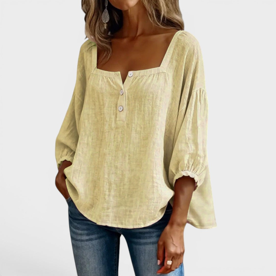 Elena™ | Blusa casual elegante