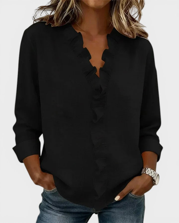 Jimena™ | Blusa con volantes elegante y ligera