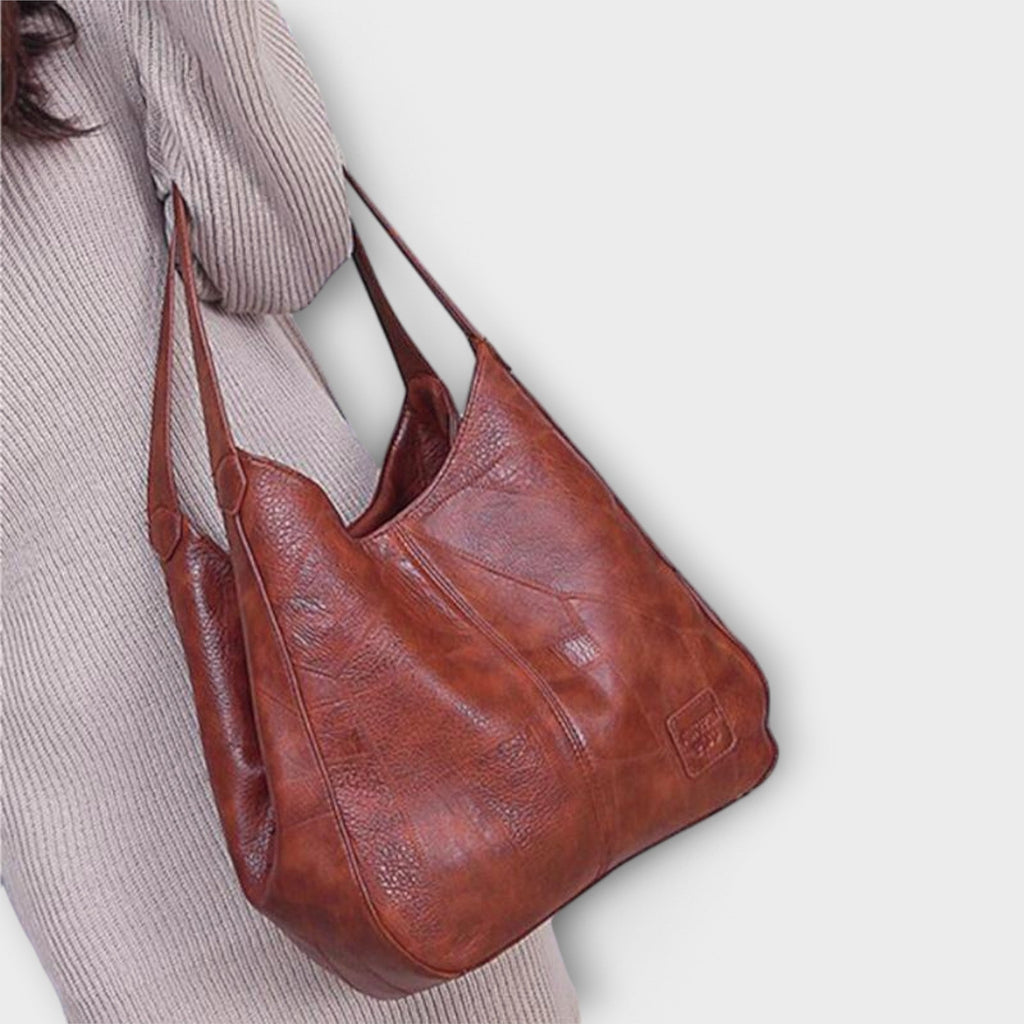 Auriane | Bolsa de cuero vintage