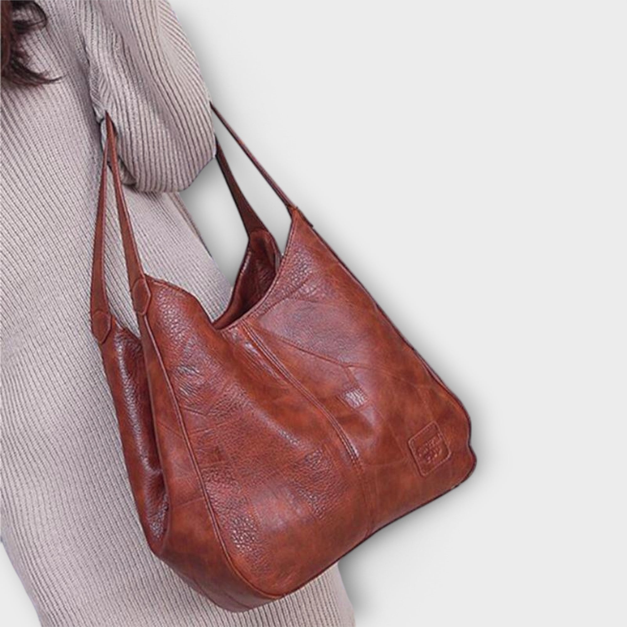 Auriane | Bolsa de cuero vintage
