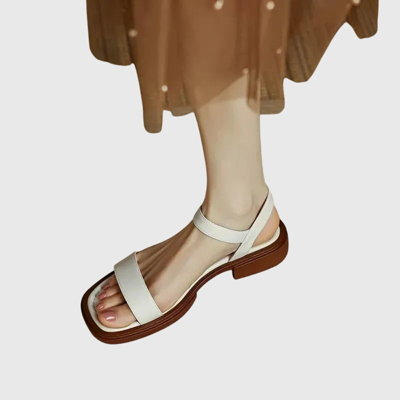 Celestia | Sandalias Ortopédicas de Cuero