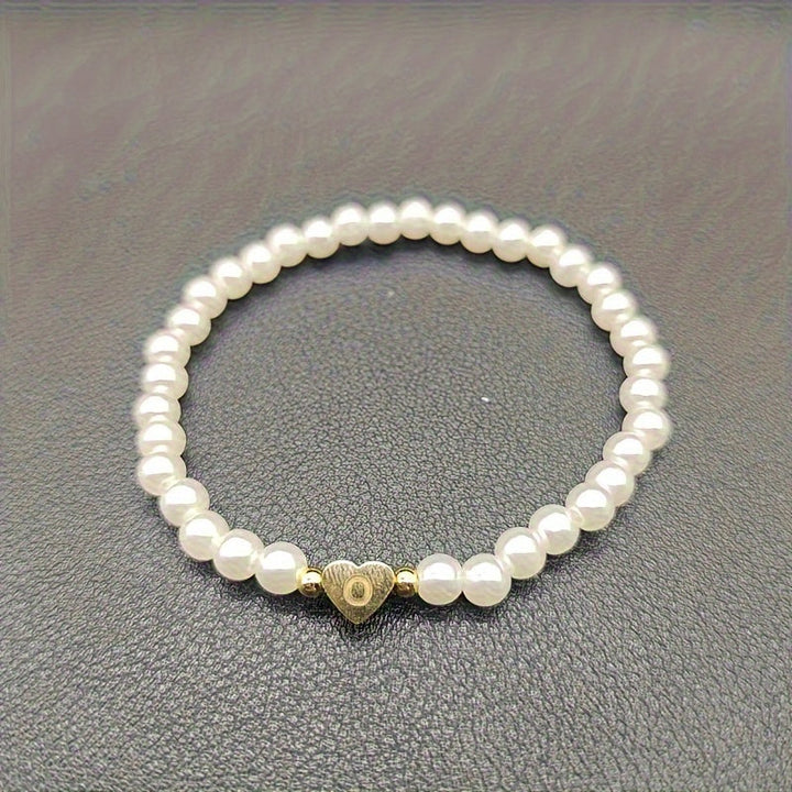 Pulsera Chic con Inicial en Corazón (A–Z)