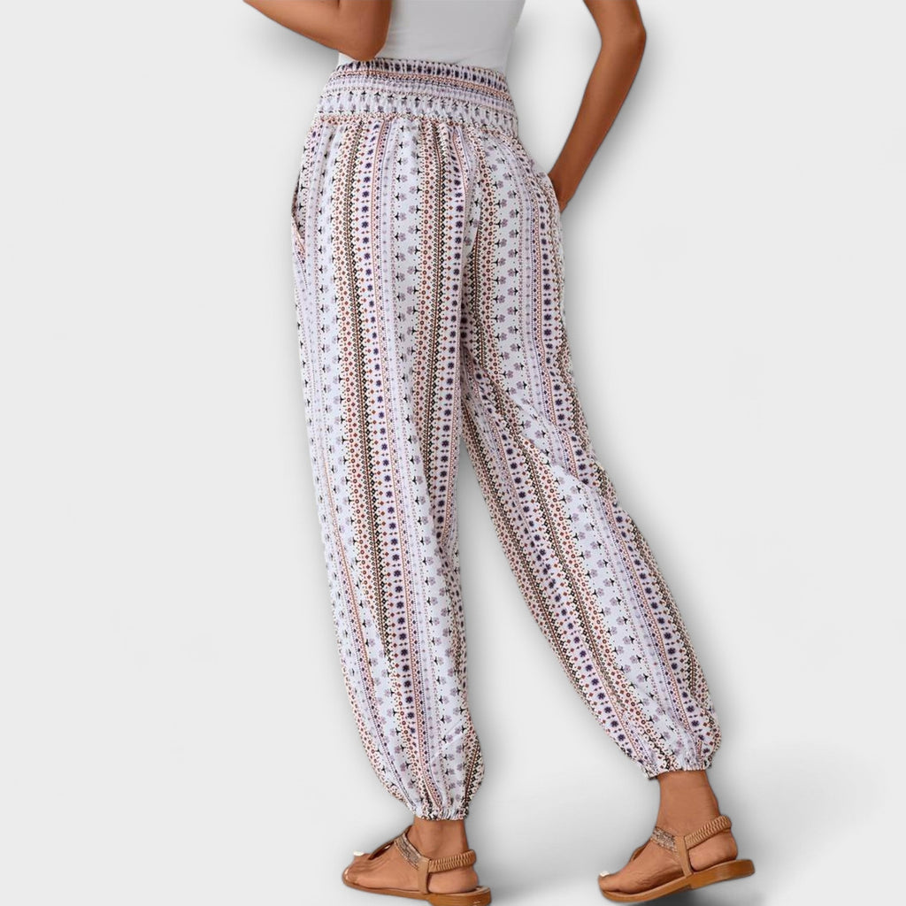 Élise | Pantalones con Gráfico Étnico
