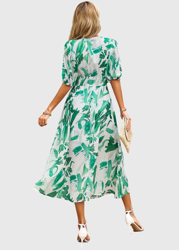Merlin | Vestido Midi Floral Halagador
