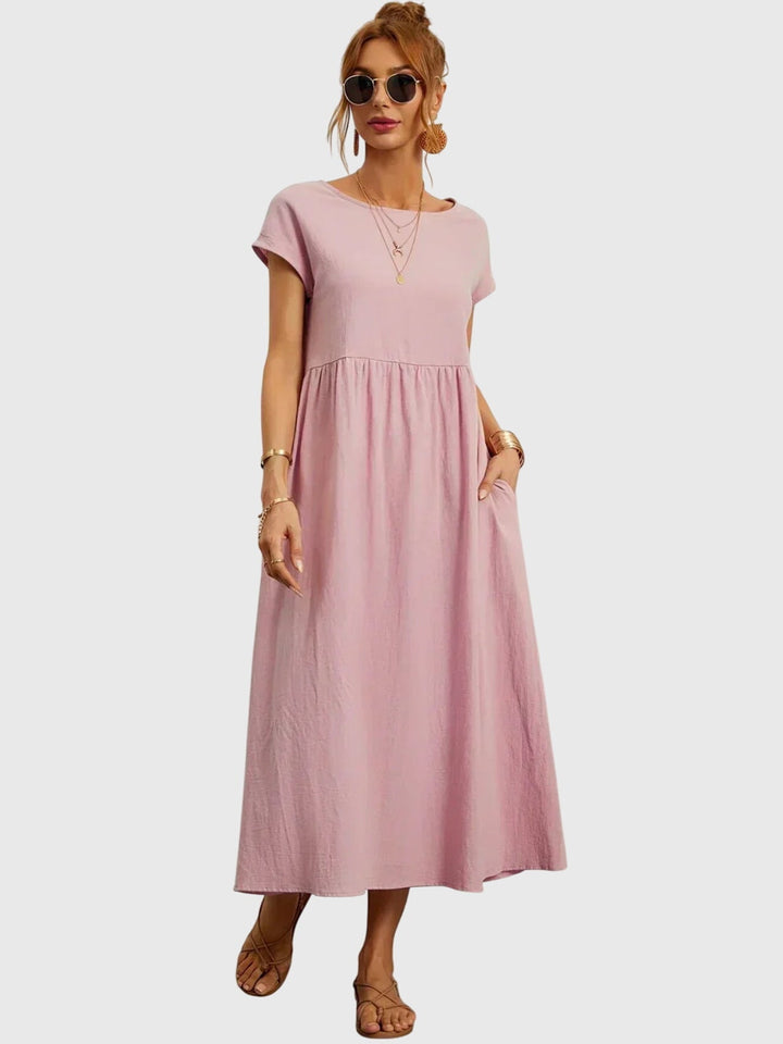 Giselle | Vestido Casual con Bolsillos