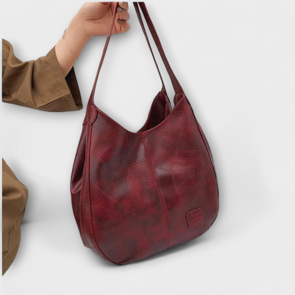 Auriane | Bolsa de cuero vintage