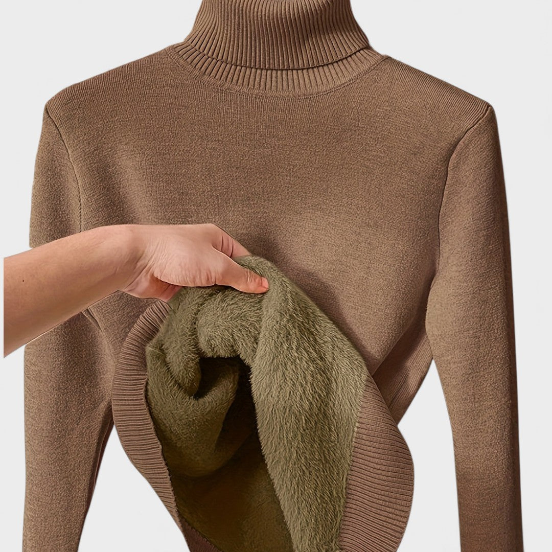 Ana™ | Suéter suave de cuello alto
