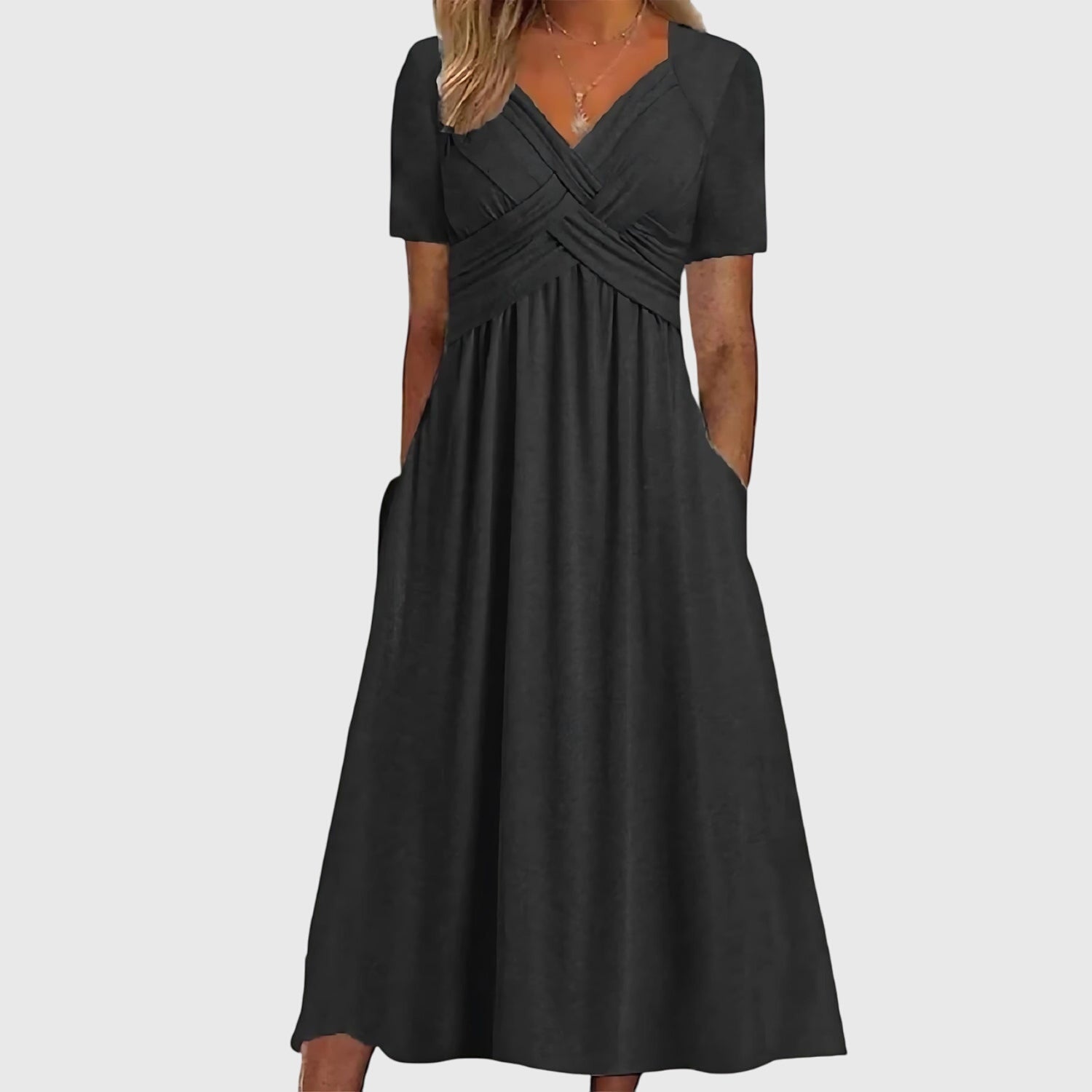 Viola | Vestido Midi con Control de Abdomen