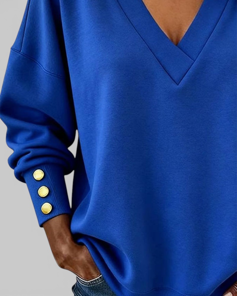 Nerea™ | Blusa elegante de escote en V