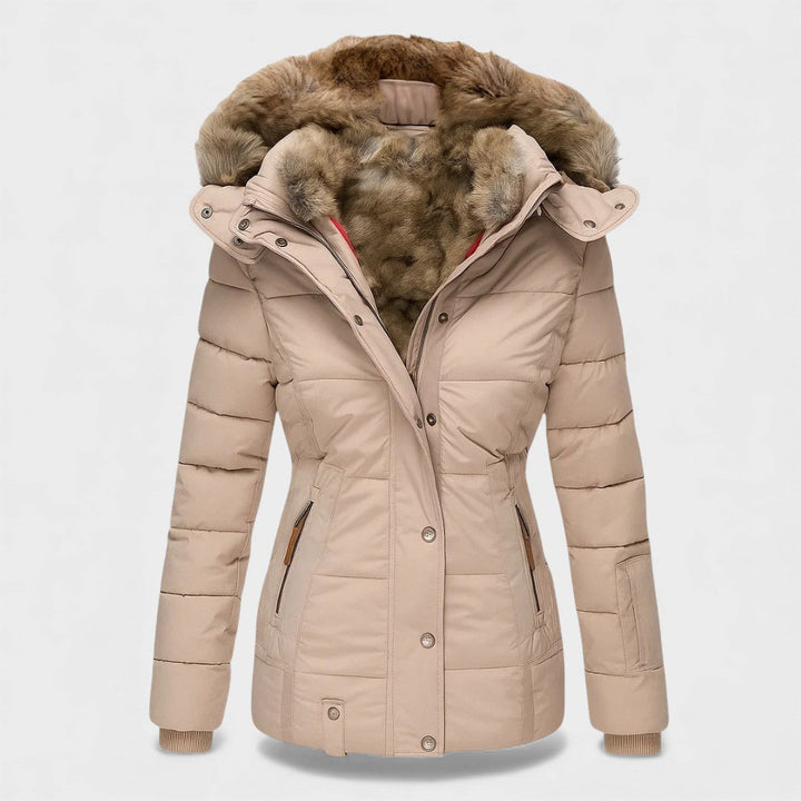 Alba™ | Abrigo de invierno con forro de pelo
