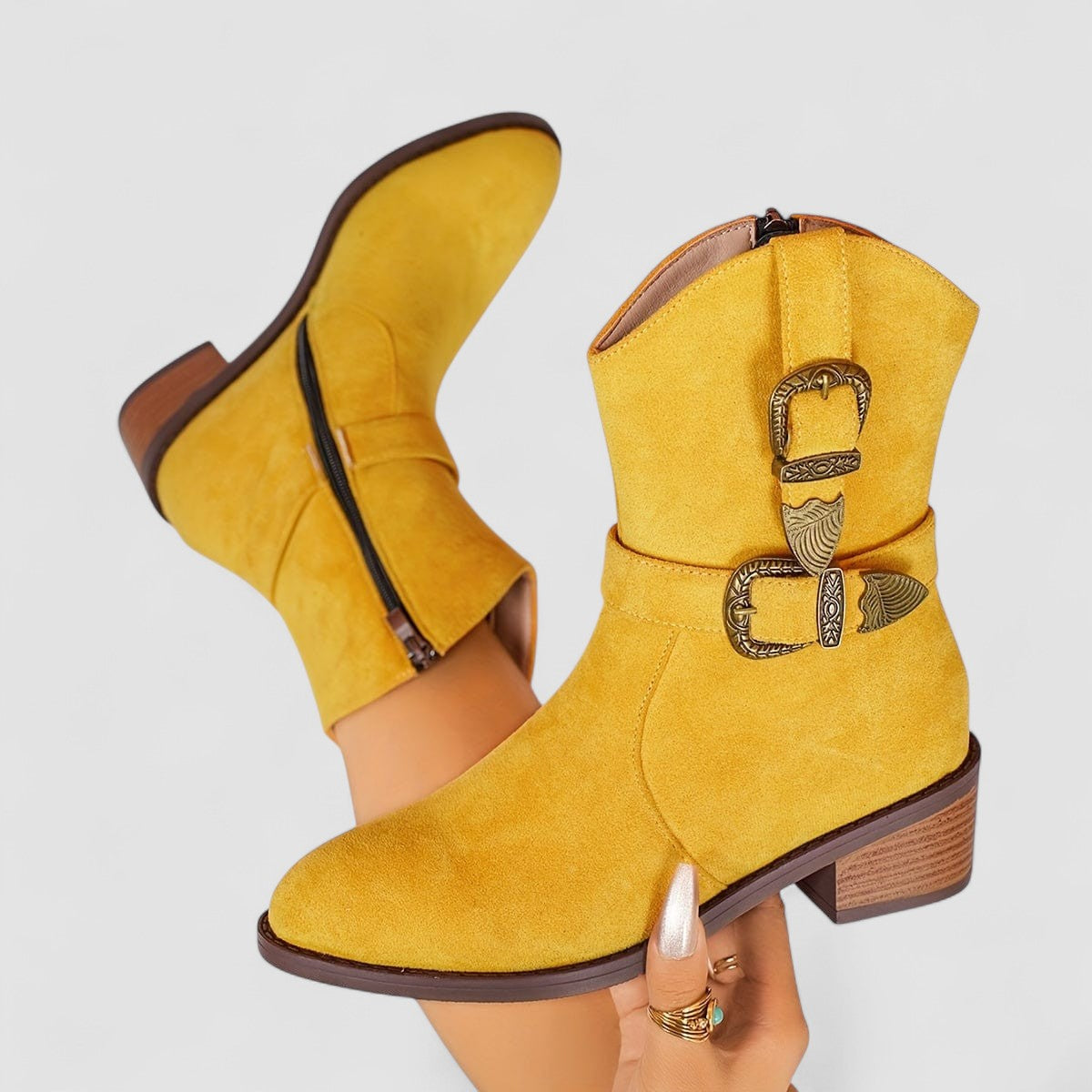 Léa | Botas Western Ortopédicas