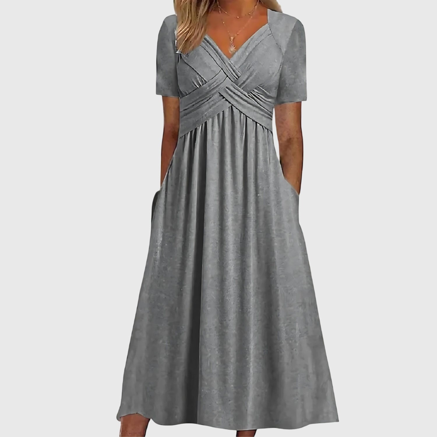 Viola | Vestido Midi con Control de Abdomen
