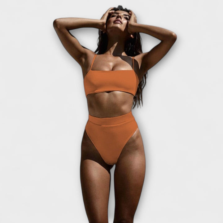 Candela - Bikini Minimalista de Rayas