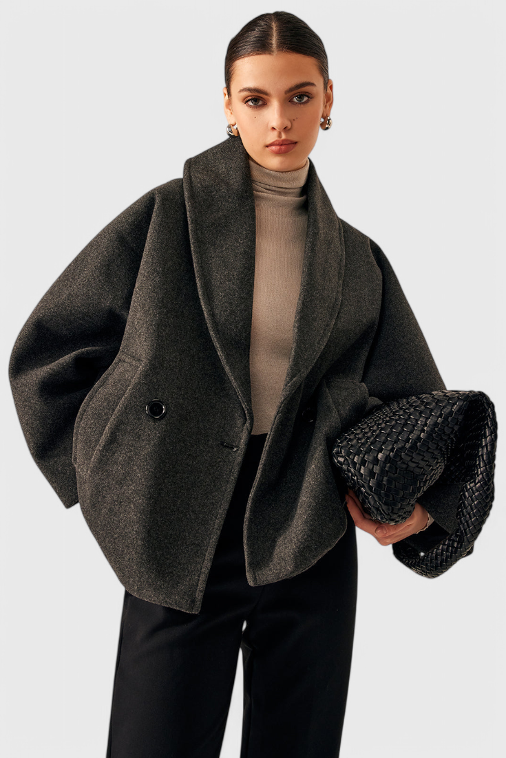 Helena™ | Abrigo de Tweed Oversized