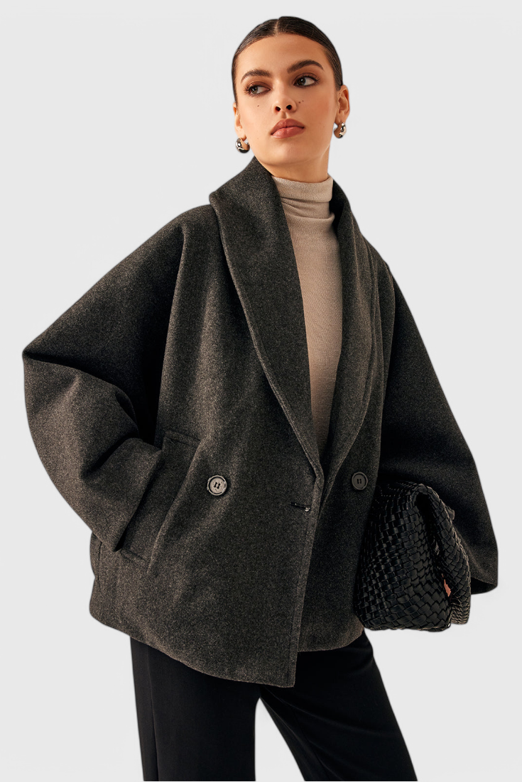 Helena™ | Abrigo de Tweed Oversized