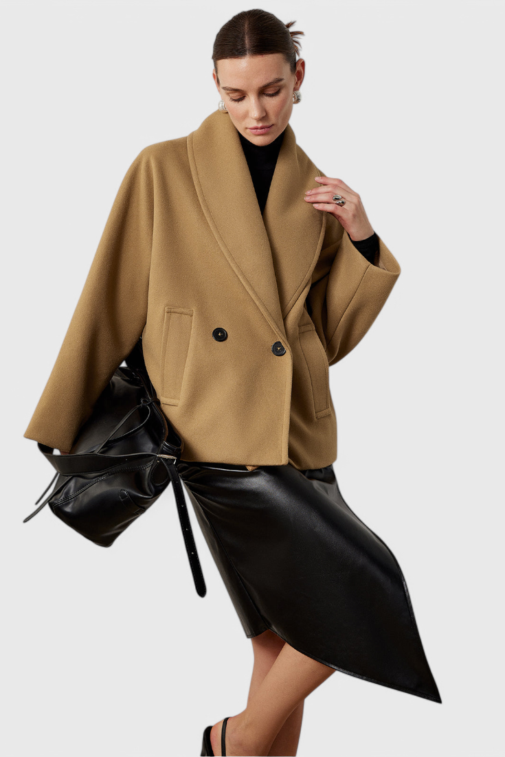 Helena™ | Abrigo de Tweed Oversized