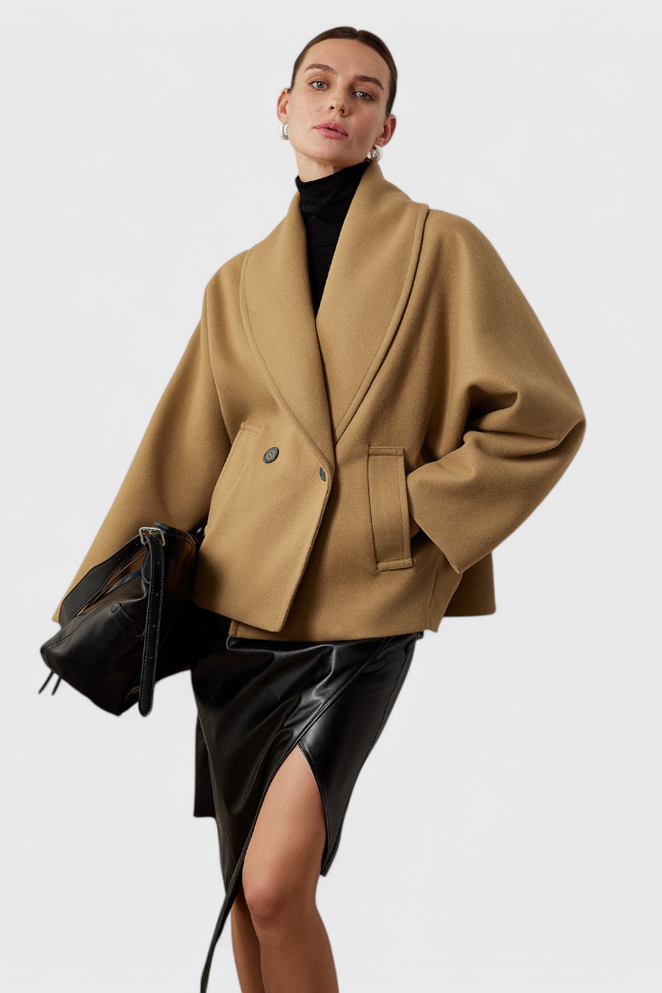 Helena™ | Abrigo de Tweed Oversized