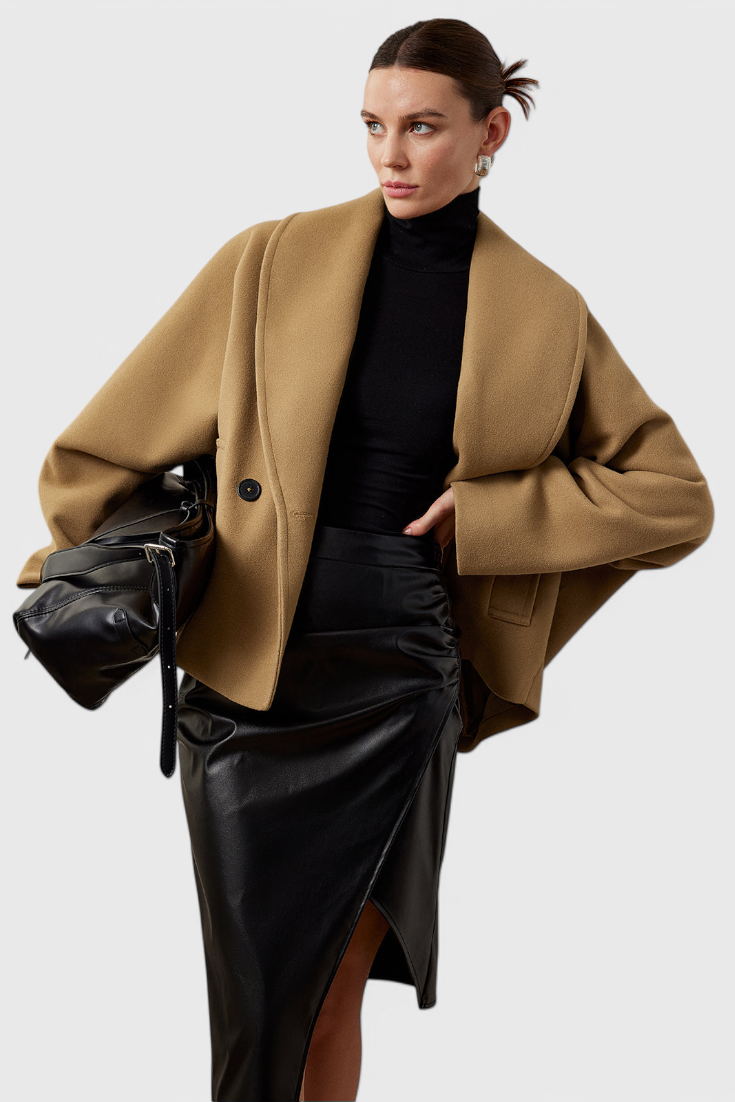 Helena™ | Abrigo de Tweed Oversized
