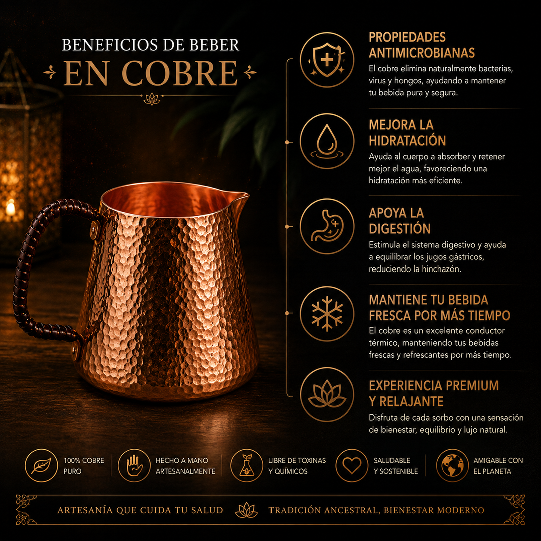 Jarra Ritual Ancestral de Cobre