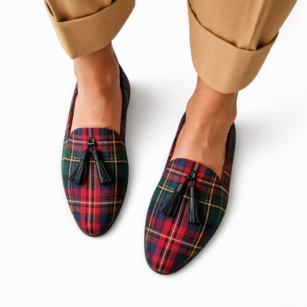 Carys - Mocasines con flecos atemporales