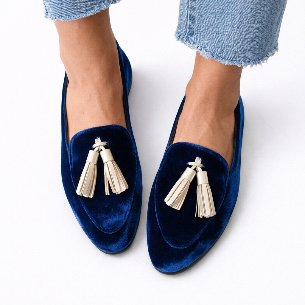 Celestia - Mocasines Elegantes con Flecos
