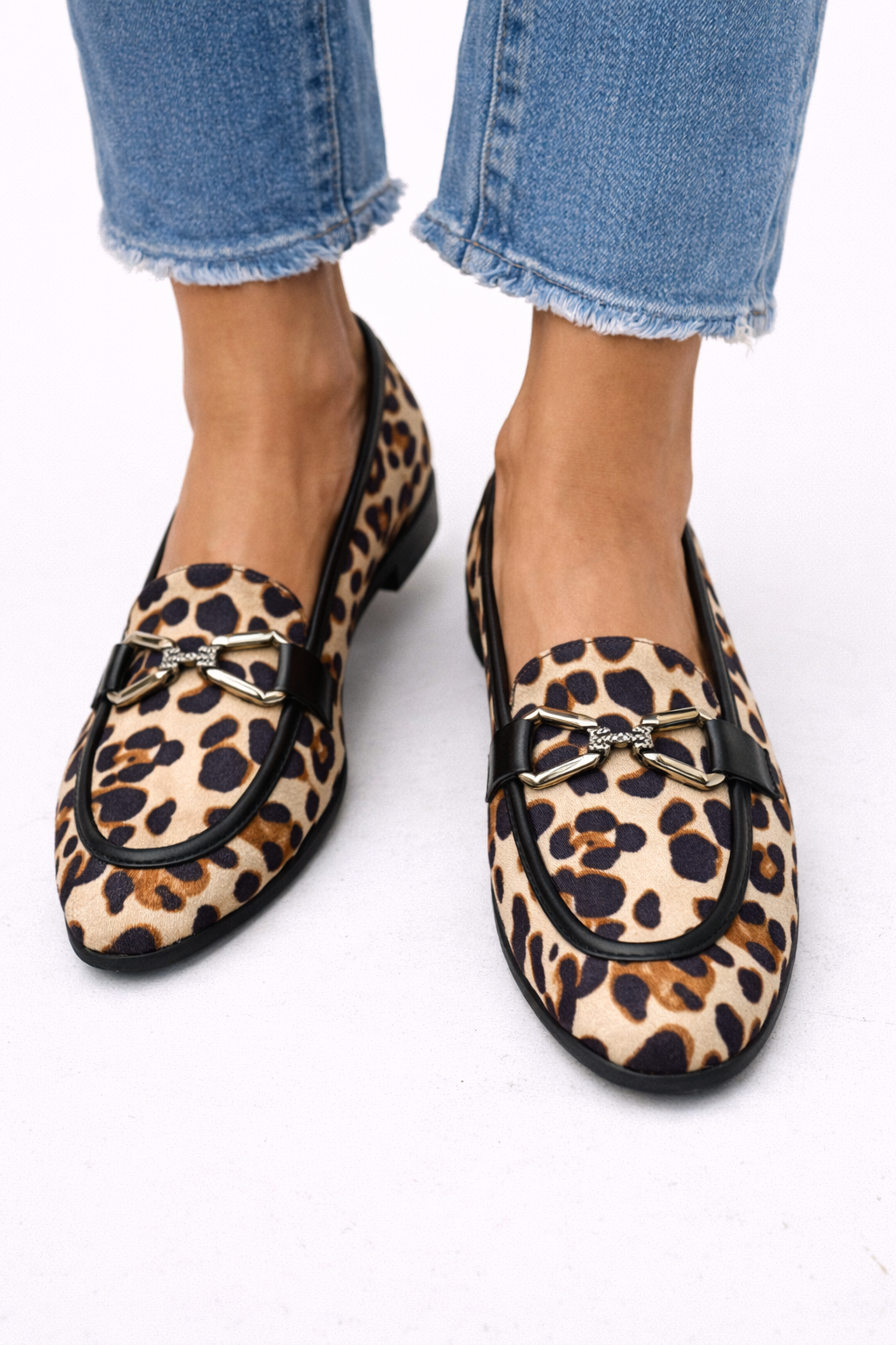 Ginebra - Mocasín Leopardo Moderno