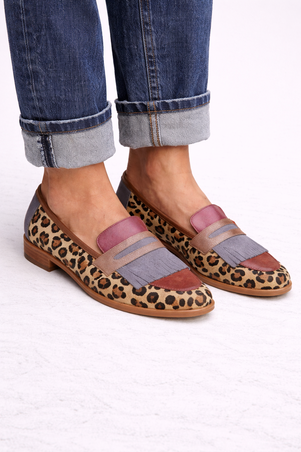 Zelda - Mocasín Elegante Leopardo