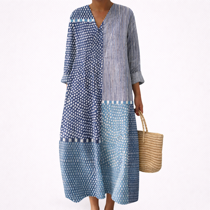 Lou - Vestido de Verano Estampado Favorable