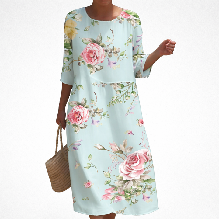 Rosalie - Vestido Largo Fluido, Elegante y Confortable