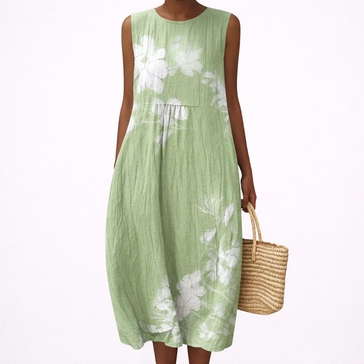 Éwan - Vestido de Verano Sin Mangas Ultra Cómodo