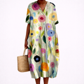 Gaëlle - Vestido de Verano Cómodo
