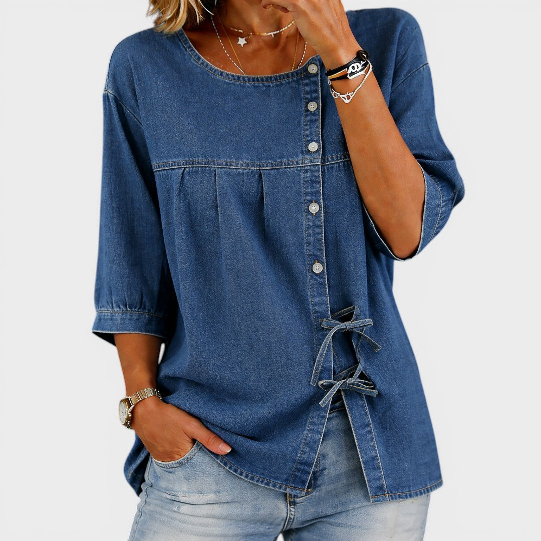 Paloma™ | Blusa vaquera vintage