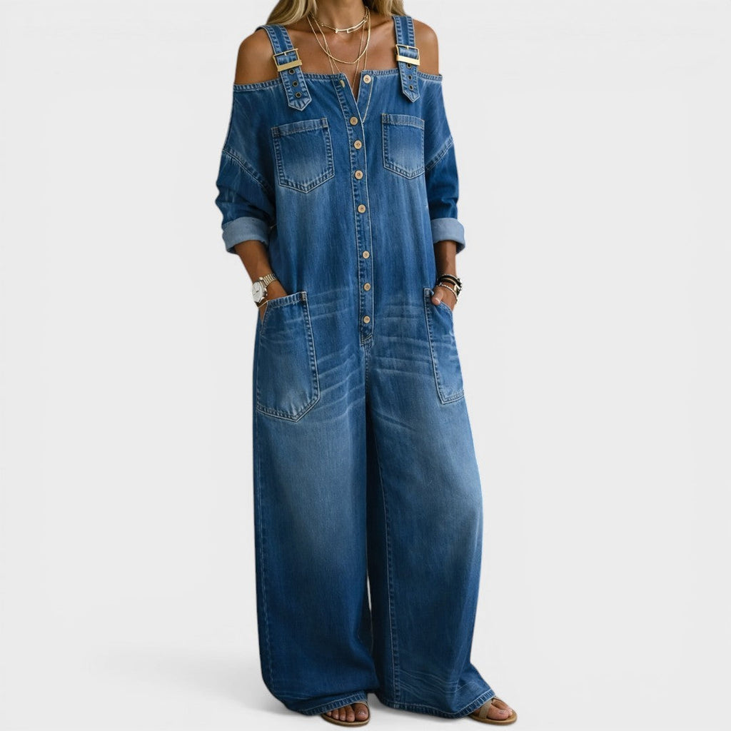 Sofía™ | Mono vaquero elegante