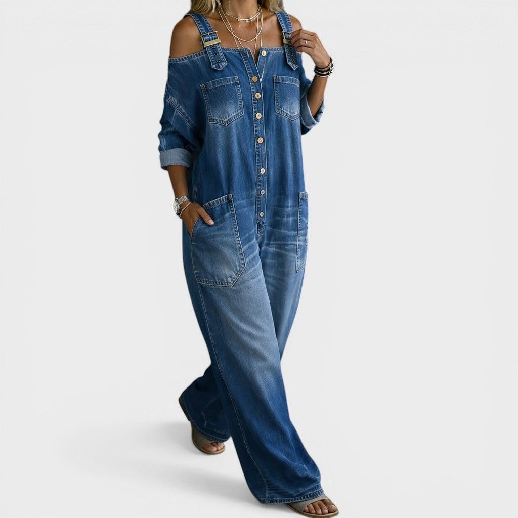 Sofía™ | Mono vaquero elegante